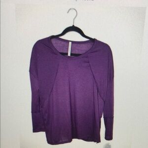 NEW Forgotten Grace Sweater Womens Small Purple Long Sleeve Pullover Lightweight